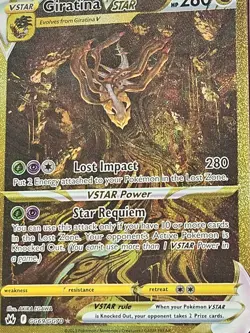 Giratina VSTAR GG69/GG70 Gold Secret Rare 2023 Pokemon Crown Zenith PSA 9 MINT - Image 2