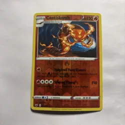 Centiskorch 039/202 Reverse Holo Rare Pokemon Sword & Shield Base Set LP - Image 1