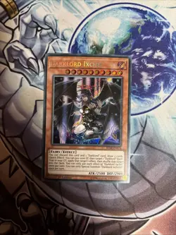 (AY) Yugioh Darklord Ixchel BLRR-EN076 Secret Rare 1st Ed LP - Image 1