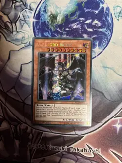 (AY) Yugioh Darklord Ixchel BLRR-EN076 Secret Rare 1st Ed VLP - Image 1