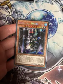 (AY) Yugioh Darklord Ixchel BLRR-EN076 Secret Rare 1st Ed VLP - Image 3