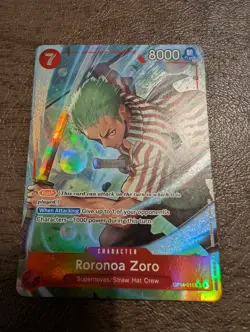 Roronoa Zoro - OP14-015 (Alternate Art) OP14-015 The Azure Sea's Seven Foil - Image 3