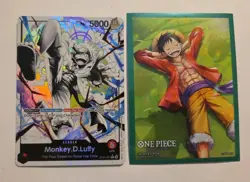 Monkey D Luffy ST21-001 Parallel Leader Gear 5 English Sleeved in Case Near Mint - Image 1