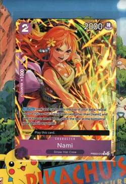 One Piece TCG Nami (Alternate Art) PRB02-012 Holo NM/M - Image 1