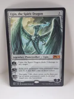 MTG Ugin, the Spirit Dragon Nm Fate Reforged Magic Card # 001 - Image 1