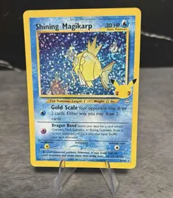 Pokemon TCG Celebrations Classic Collection Shining Magikarp Holo Card 66/64 - Image 1