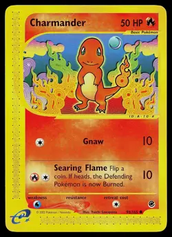 Pokemon Card - Charmander Expedition 98/165 Common - Image 1
