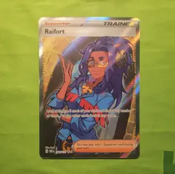 Raifort Holo Prismatic Evolutions Pokemon TCG Card Ultra Rare 142/131 -B - Image 1