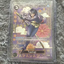 One Piece Card Game Tashigi SP ST06-006 ( op08) Full Art Holo - Image 1
