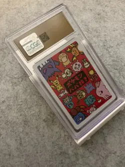 CGC 10 PRISTINE Pikachu Old Maid 2019 Japanese Pokemon Card - Image 2