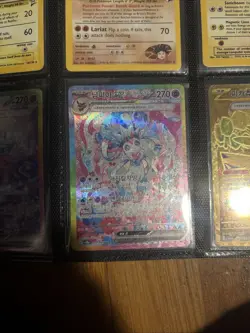Pokemon Sylveon EX SAR 212/187 SV8a Terastal Festival Card Korean Version - Image 1