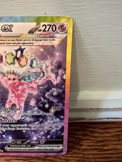 Pokemon TCG Espeon EX Prismatic Evolutions Holo Card 155/131 SIR NICE Pack fresh - Image 4