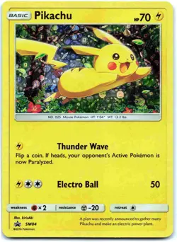 Pikachu - (General Mills) Promo Miscellaneous Cards & Products MCAP Lightning H - Image 1