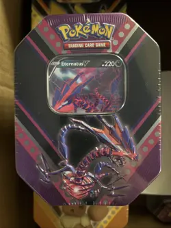 Nintendo Pokemon V Powers Tin Trading Card Game EternatusV - Eternatus Tin 820650807794 - Image 1