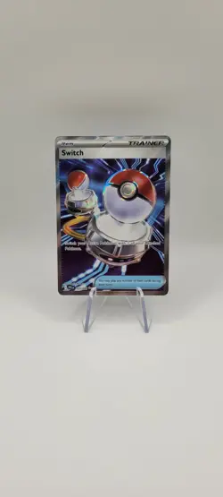 Pokemon TCG: Switch 123/094 Double Ultra Rare Full Art Card Phantasmal Flames NM - Image 1