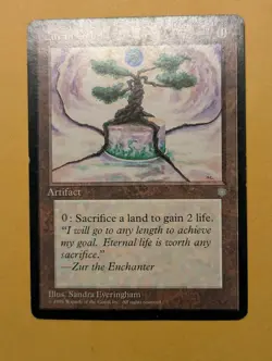 MTG Zuran Orb - Ice Age (ICE) 1995 Magic the Gathering Card MP - Image 1