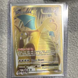 Pokemon Dragonite EX 180HP Full Art Ultra Rare Holo Card Evolutions 106/108 - Image 3