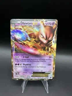 Mewtwo EX 54/99 Ultra Rare Next Destinies MP Pokemon Card - Image 1