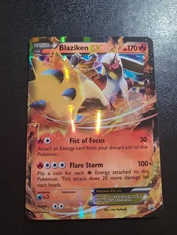 Blaziken EX - XY54 - Pokemon XY Promo Ultra Rare Card NM/LP - Image 1