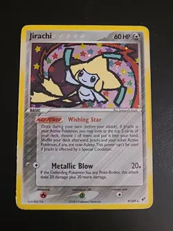 Jirachi - 9/107 - Pokemon Ex Deoxys Holo - Pokemon TCG Vintage Card MP - Image 1