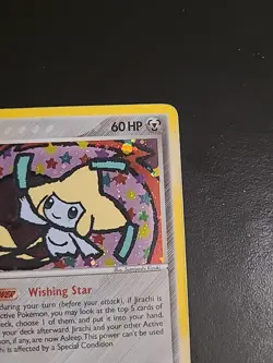 Jirachi - 9/107 - Pokemon Ex Deoxys Holo - Pokemon TCG Vintage Card MP - Image 4