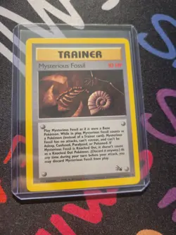 Mysterious Fossil 62/62 Fossil Common Pokemon Card - Image 5