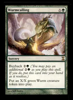 MTG Wurmcalling LP Light Play Time Spiral [5286] - Image 1