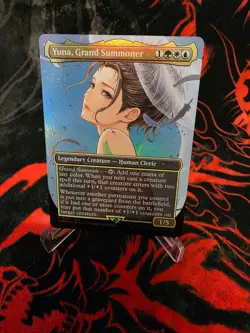 Yuna, Grand Summoner (Borderless) WPN & Gateway Promos Foil - Image 1