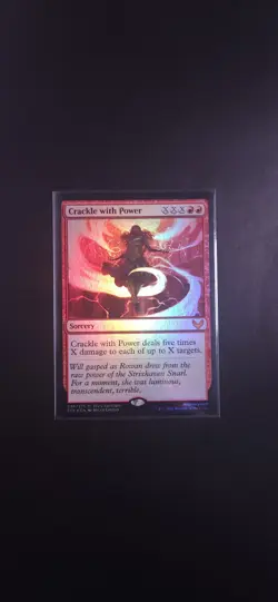 Crackle with Power Strixhaven: School of Mages Foil - Image 1