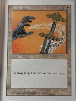 Disenchant - 5th Edition Core Set - Magic the Gathering MTG Nice! - Image 1