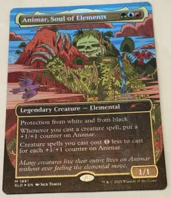🌟 Animar, Soul of Elements (Rainbow 🌈 Foil) Secret Lair Drop FOIL MTG 🌟 - Image 1