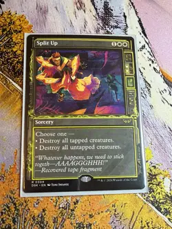 Split Up, 0304 (Showcase) - Duskmourn: House of Horror (DSK) NM - Image 2