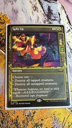 Split Up, 0304 (Showcase) - Duskmourn: House of Horror (DSK) NM - Image 5