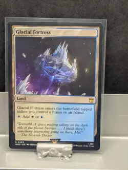 Glacial Fortress X1 LP Commander: Doctor Who Magic the Gathering - Image 1