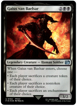 Gaius van Baelsar (Foil) - 0102 - Final Fantasy - MTG - NM/M - Image 1
