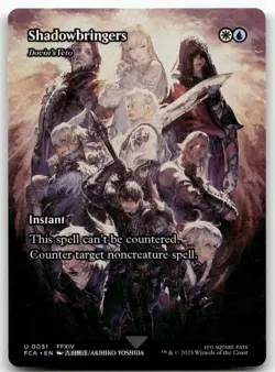 Shadowbringers - Dovin's Veto (Showcase) #51 MTG Final Fantasy FIN NM X1 - Image 1