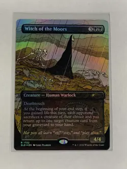 MTG Witch of the Moors RAINBOW FOIL Secret Lair Drop 1722 NM - Image 1