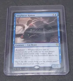 MTG Displacer Kitten - Commander Legends: Battle for Baldur's Gate (CLB) - Image 1