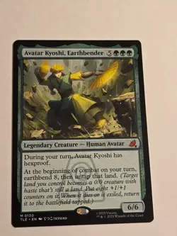 Avatar Kyoshi, Earthbender X1 TLE MTG The Last Airbender Eternal - Image 1