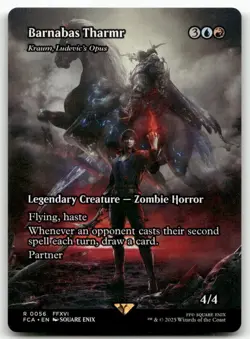 Barnabas Tharmr - Kraum, Ludevic's Opus (Showcase) #56 MTG Final Fantasy FCA NM - Image 1