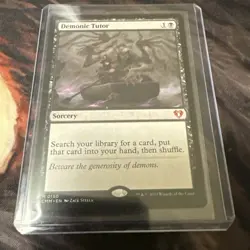 MTG Demonic Tutor Commander Masters Magic The Gathering Pack Fresh - Image 1