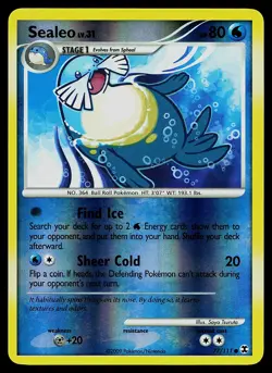 Pokemon Card - Sealeo Rising Rivals 77/111 Reverse Holo - Image 1