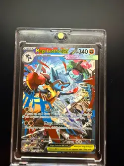 Pokemon TCG: Mega Lucario ex 179/132 Mega Evolution Special Illustration Rare - Image 1