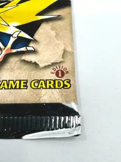 21.38 g 1st Edition Fossil Zapdos Pokemon TCG Sealed Booster Pack HEAVY - Image 3