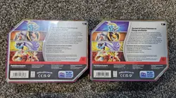 Two Pokemon TCG Walmart Black Friday Paradox Destinies Tins SEALED 5 Packs/Tin - Image 2