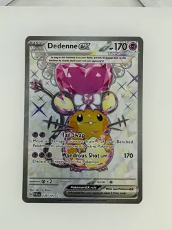 2023 Pokemon Paldea Evolved Dedenne ex 239/193 NM - Image 1