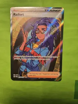 Raifort Holo Prismatic Evolutions Pokemon TCG Card Ultra Rare 142/131 -A - Image 1