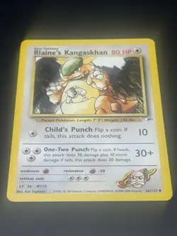 Blaine's Kangaskhan (36/132) Uncommon - 2000 Pokemon TCG: Gym Heroes - Image 3