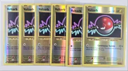 [6] VOLTORB 2016 POKEMON XY EVOLUTIONS COMMON REVERSE HOLO 39/109 Q6233 - Image 1