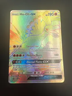 Pokemon TCG HO-OH GX Sun & Moon Sm80 Promo Promo - Image 1